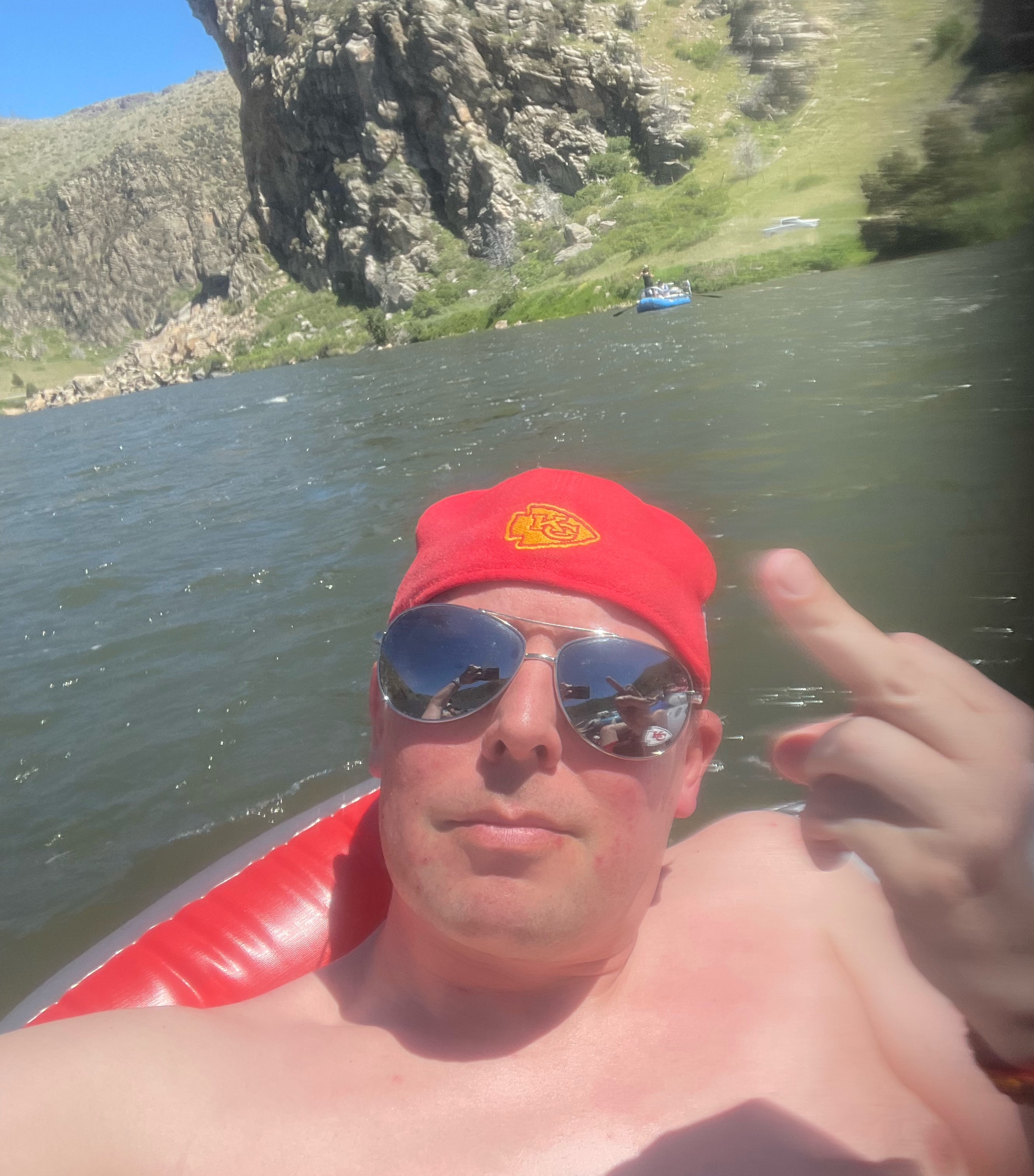 Madison River birdie!